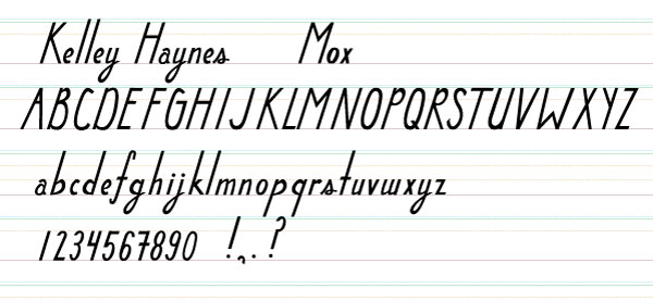 Mox - Font Design